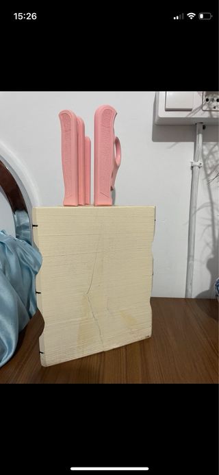 Set di coltelli Arcos rosa