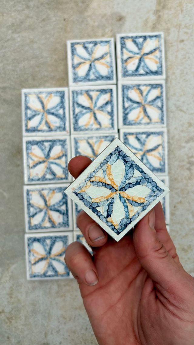 Baldosas decorativas 5x5 cm