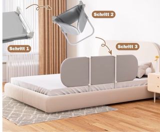 Barrera anticaída cama 180 cm