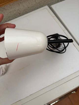 Flexo de lectura blanco y negro