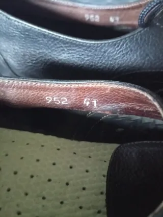 Zapatos Agare Hombre Talla 41 Negros