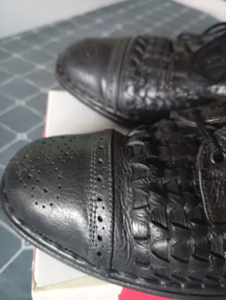 Zapatos Agare Hombre Talla 41 Negros