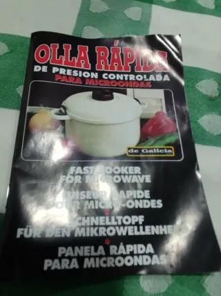 Olla Rápida De Galicia para Microondas