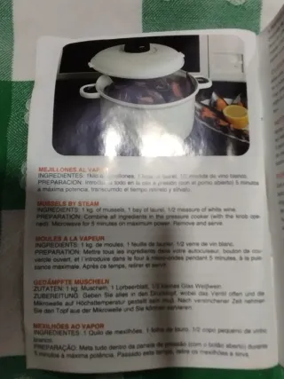 Olla Rápida De Galicia para Microondas