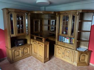 Mueble de salón roble