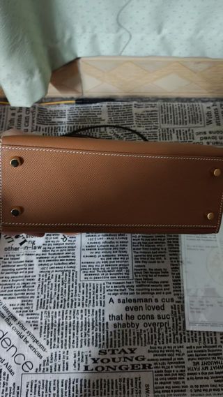 Borsa Hermès Kelly Sellier in pelle Togo