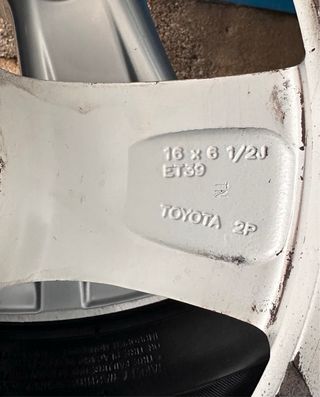 Llantas 16” Toyota Verso Prius Avensis