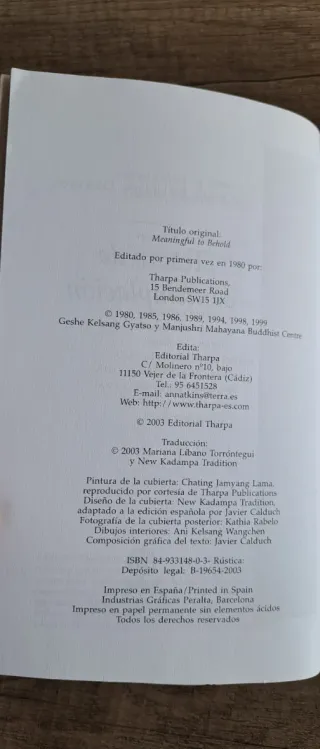 Tesoro De Contemplación: El Modo De Vida Del Bo...