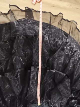 Enagua can can Traje de Gitana Negra canastero