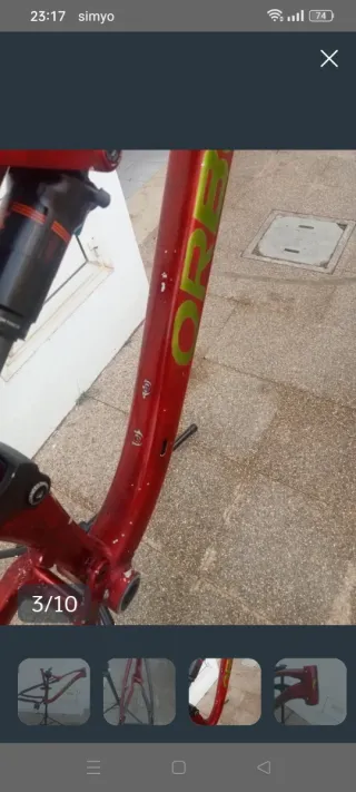 Cuadro Orbea Occam TR 2017 Aluminio