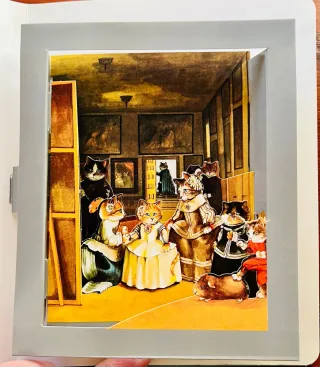 Cats in Art libro pop up