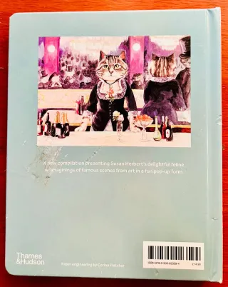 Cats in Art libro pop up