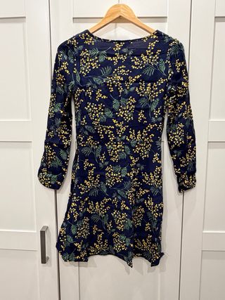 Vestido Springfield floral talla S