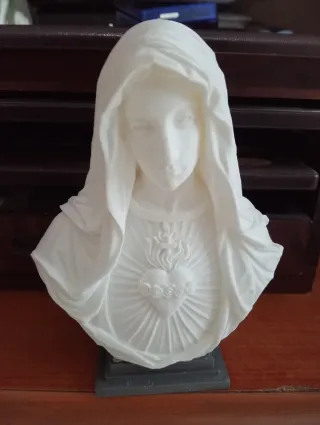 Busto Virgen Inmaculada Corazón Sagrado