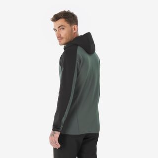 Chaqueta polar de  montaña y trekking concapucha Hombre