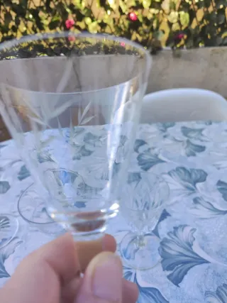 Copas de cristal Raquel