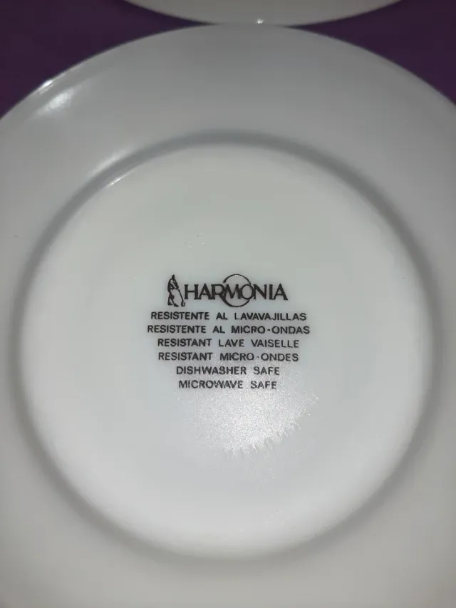 6 Platos Arcopal Harmonia