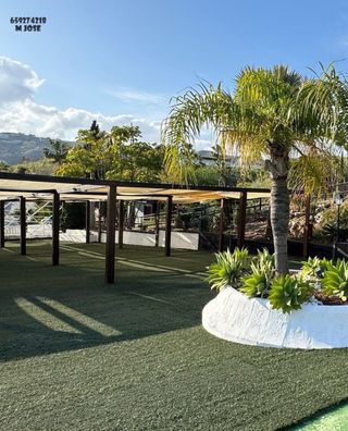 Césped artificial reciclado