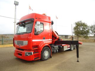 Renault PREMIUM 460-CAMIONES PORTAMAQUINARIAS