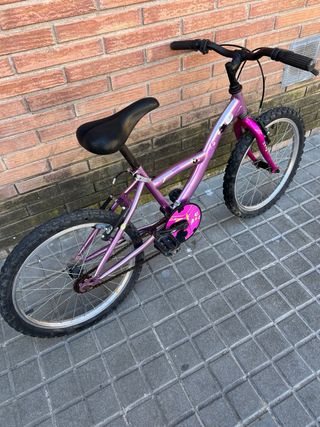 Bicicleta infantil morada