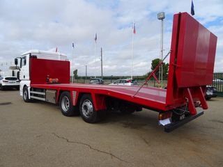 MAN TGA 410-CAMIONES PORTAMAQUINARIAS