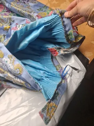 Traje Fallera Azul talla 38