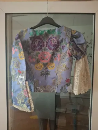 Traje Fallera Azul talla 38