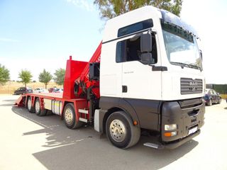 MAN TGA 41 530-CAMIONES PORTAMAQUINARIAS