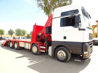 MAN TGA 41 530-CAMIONES PORTAMAQUINARIAS
