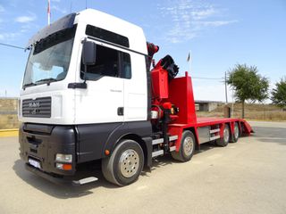 MAN TGA 41 530-CAMIONES PORTAMAQUINARIAS