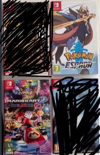 2 Juegos Nintendo Switch: mario, Pokémon