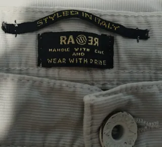 Pantalones Vaqueros blancos de pana