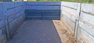 Remolque basculante 2 ejes 6.000 Kilos.