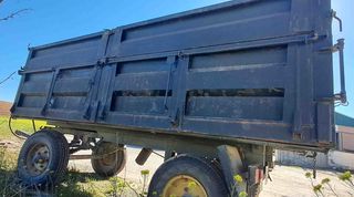 Remolque basculante 2 ejes 6.000 Kilos.