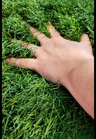 Césped artificial reciclado