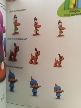 Pocoyo libro Aprende con Pocoyo + 3 años nuevo