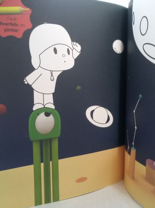 Pocoyo libro Aprende con Pocoyo + 3 años nuevo