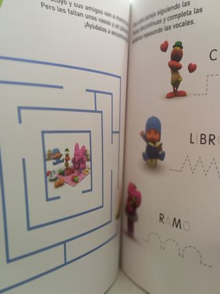 Pocoyo libro Aprende con Pocoyo + 3 años nuevo