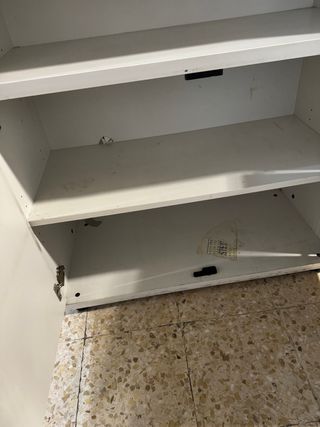 Mueble de oficina gris