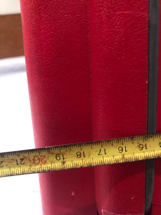 Maleta Viaje Rígida Roja Tipo Samsonite