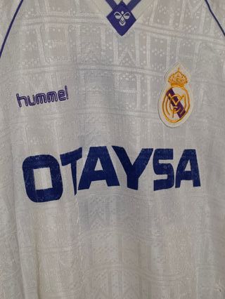 Camiseta Real Madrid Hummel Otaysa 1990