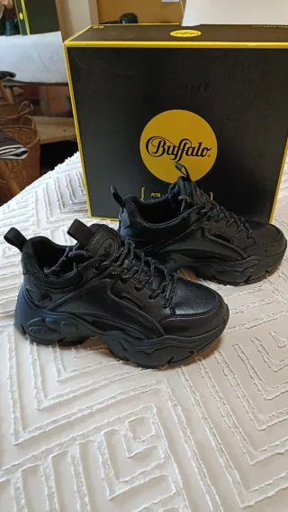 Buffalo Binary Zapatillas Negras