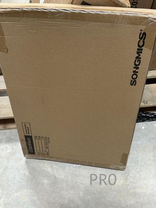 Cesto per bucato SONGMICS (150 L, 3 scomparti, coperchio in bambù, maniglie, pieghevole, sacchetto estraibile lavabile, per lavanderia, camera da letto, colore legno LCB091N01)