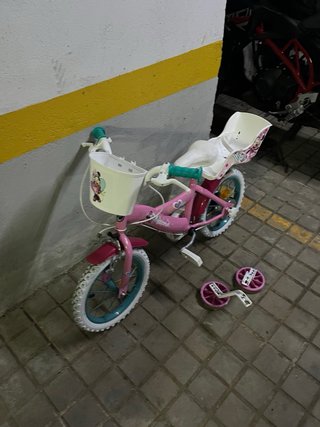 Bici Minnie Mouse 14 niña