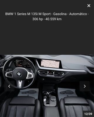 BMW Serie 1 135i solo 39000 km