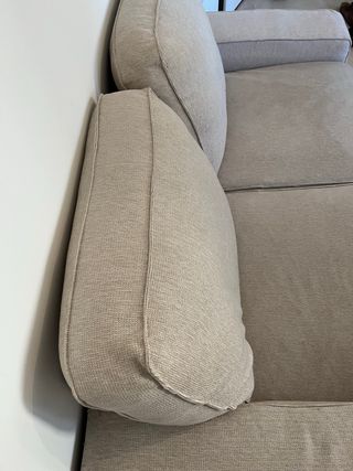 Copridivano Ikea Kivik 2 posti beige/grigio
