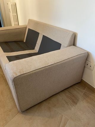 Copridivano Ikea Kivik 2 posti beige/grigio