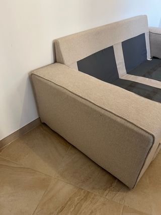 Copridivano Ikea Kivik 2 posti beige/grigio