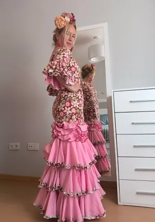 Vestido Flamenca Talla Única