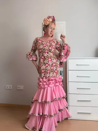 Vestido Flamenca Talla Única